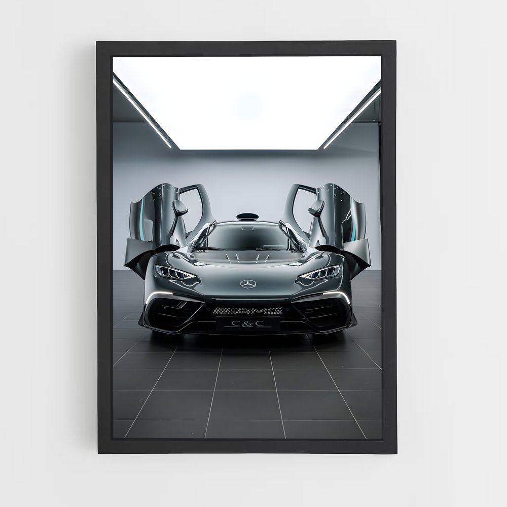 Poster Amg Project One Éclatant. – affiche Mercedes (vue 2)